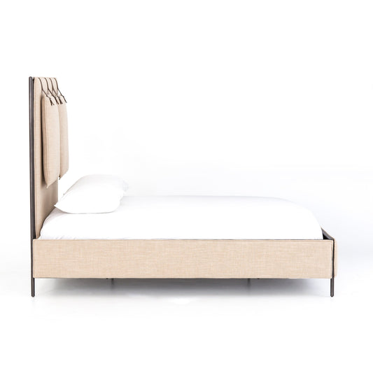 Moore Bed - Ivory