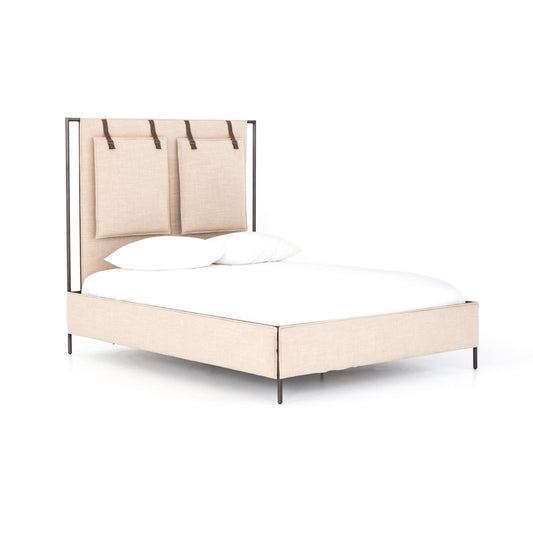 Moore Bed - Ivory