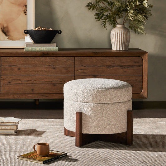 Lela Small Storage Ottoman