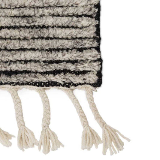 Decker Wool Rug - Grey