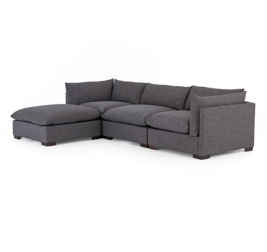 Wilcox 3-Piece Sectional+Ottoman