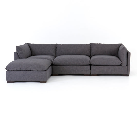 Wilcox 3-Piece Sectional+Ottoman
