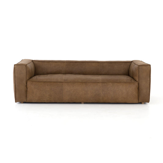 Virden Leather Sofa
