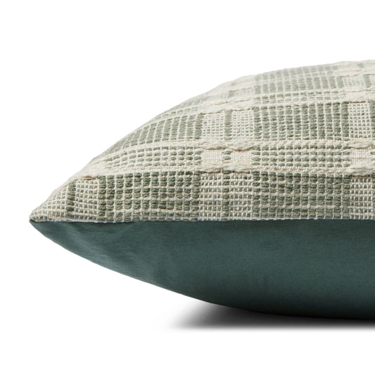 Green Stitched Pillow 22