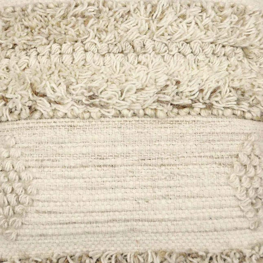 Ivory Wool Pillow 20